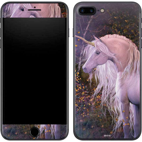 Laurie Prindle Autumn Glow Unicorn iPhone 8 Plus Skin