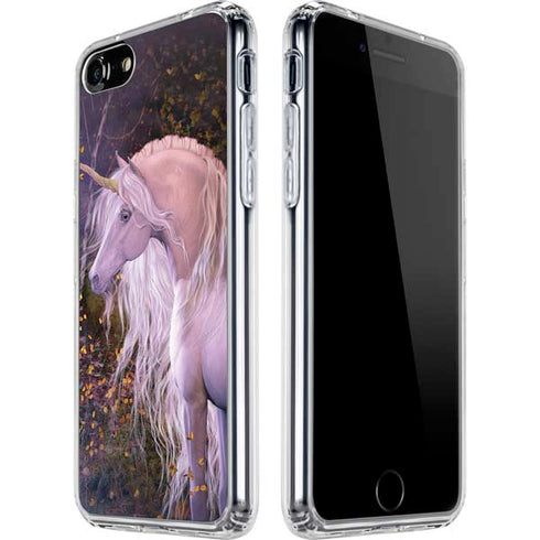 Laurie Prindle Autumn Glow Unicorn iPhone SE (2nd & 3rd Gen) Clear Case