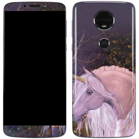 Laurie Prindle Autumn Glow Unicorn Moto E5 Plus Skin