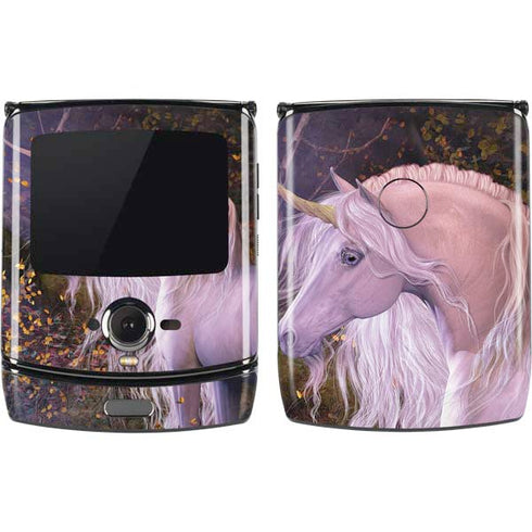 Laurie Prindle Autumn Glow Unicorn Motorola RAZR Skin