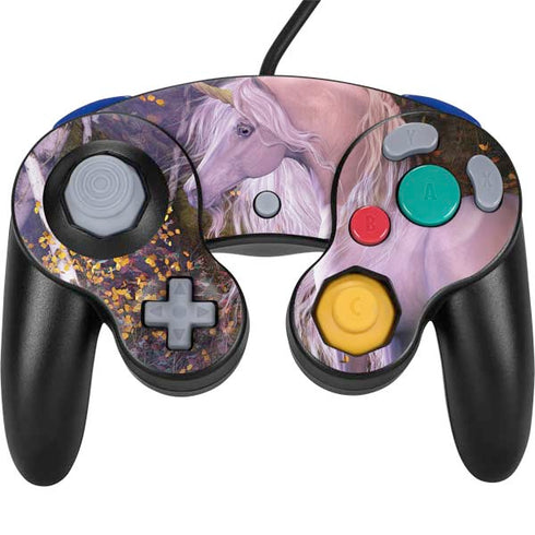 Laurie Prindle Autumn Glow Unicorn Nintendo GameCube Controller Skin