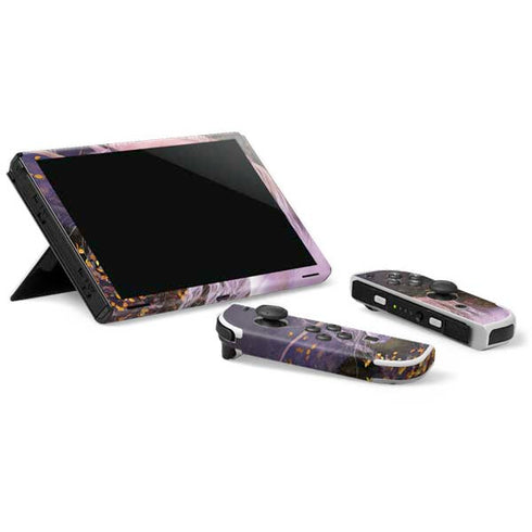 Laurie Prindle Autumn Glow Unicorn Nintendo Switch OLED (2021) Skin