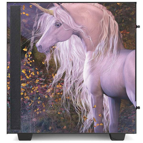 Laurie Prindle Autumn Glow Unicorn NZXT H510 Compact ATX Mid-Tower Case Skin