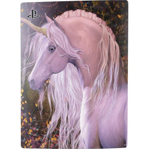 Laurie Prindle Autumn Glow Unicorn PS5 Digital Edition Console Skin