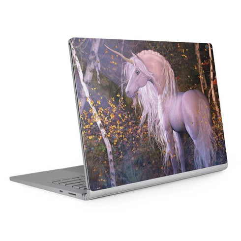 Laurie Prindle Autumn Glow Unicorn Surface Book 2 15in Skin