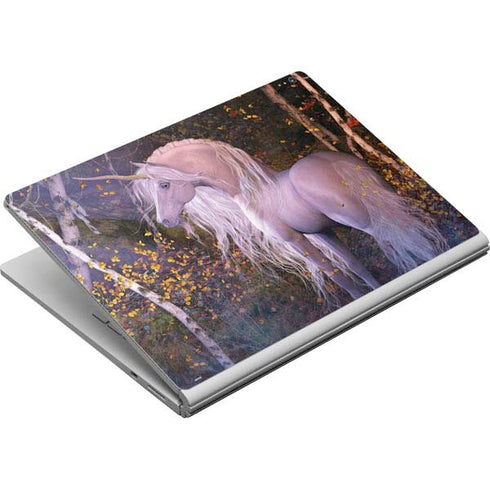 Laurie Prindle Autumn Glow Unicorn Surface Book Skin