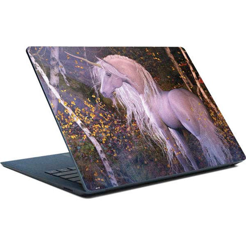 Laurie Prindle Autumn Glow Unicorn Surface Laptop Skin