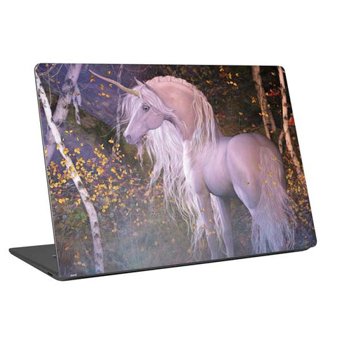 Laurie Prindle Autumn Glow Unicorn Universal Laptop 12in (9.8 x 6.8in) Skin