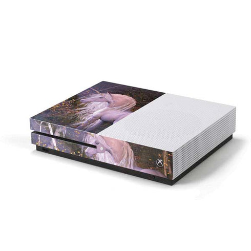 Laurie Prindle Autumn Glow Unicorn Xbox One S Console Skin