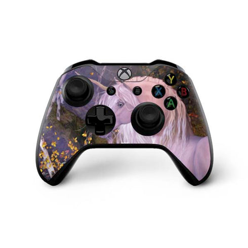 Laurie Prindle Autumn Glow Unicorn Xbox One X Controller Skin