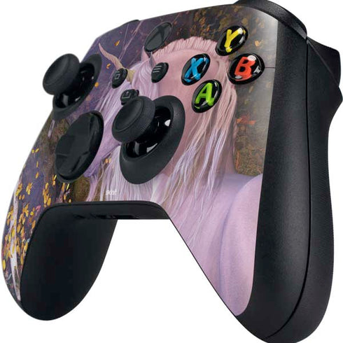 Laurie Prindle Autumn Glow Unicorn Xbox Series X Controller Skin