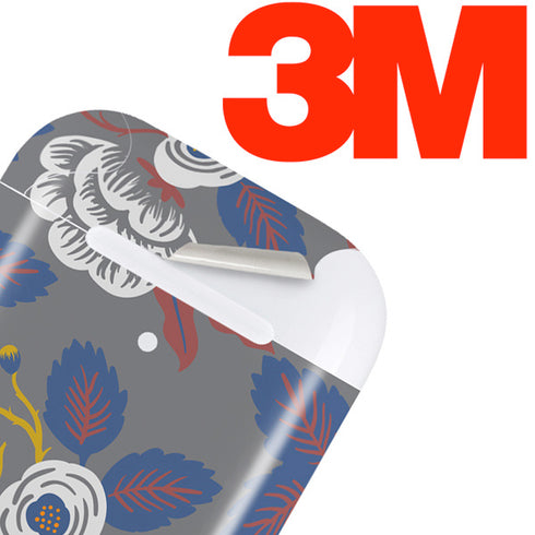 Autumn Grey Floral Apple AirPods 2 Skin