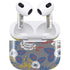 Autumn Grey Floral Apple AirPods (3rd Gen 2021) Skin