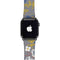 Autumn Grey Floral Apple Watch Band 42-44mm