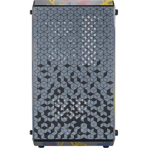 Autumn Grey Floral Cooler Master MasterBox Q300L Mini Tower Skin
