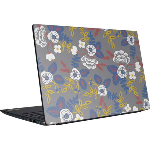 Autumn Grey Floral Dell Vostro Skin