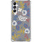 Autumn Grey Floral Galaxy A14 5G Clear Case