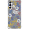 Autumn Grey Floral Galaxy A15 5G Clear Case