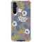 Autumn Grey Floral Galaxy A54 5G Clear Case