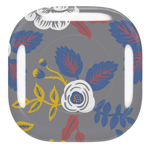 Autumn Grey Floral Galaxy Buds Live Skin