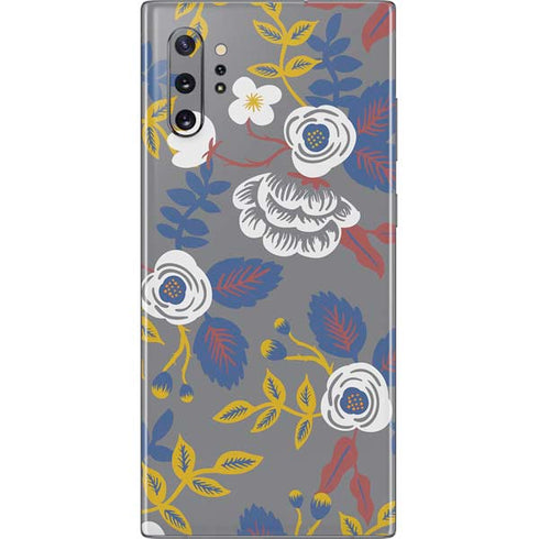 Autumn Grey Floral Galaxy Note 10 Plus Skin