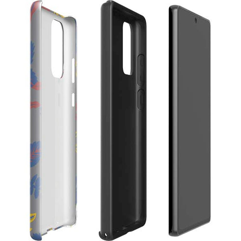 Autumn Grey Floral Galaxy Note20 5G Pro Case