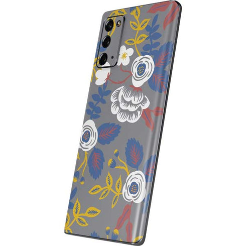 Autumn Grey Floral Galaxy Note20 5G Skin