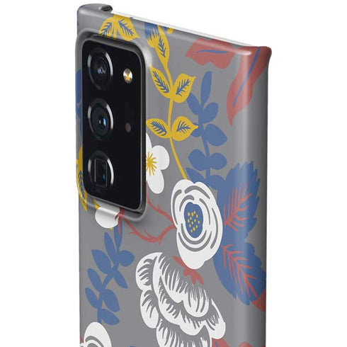 Autumn Grey Floral Galaxy Note20 Ultra 5G Lite Case