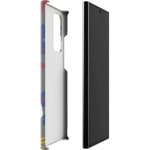 Autumn Grey Floral Galaxy Note20 Ultra 5G Lite Case