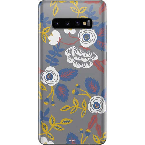 Autumn Grey Floral Galaxy S10 Plus Skin