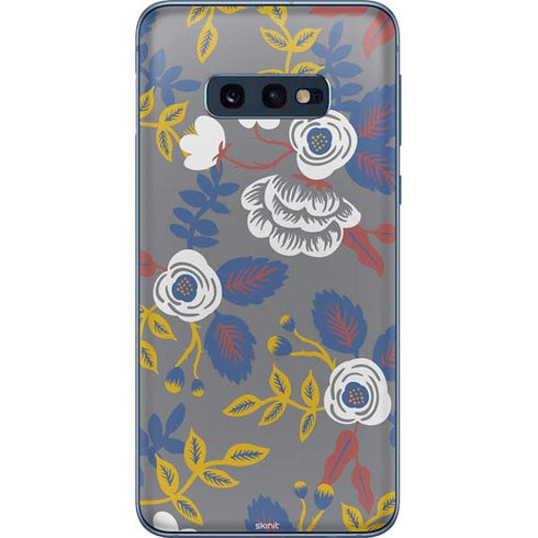Autumn Grey Floral Galaxy S10e Skin