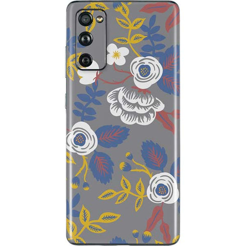 Autumn Grey Floral Galaxy S20 Fan Edition Skin