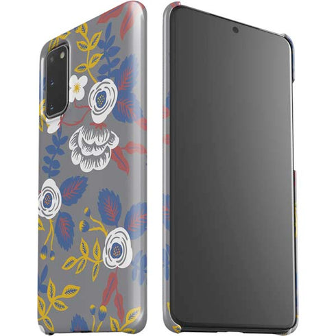 Autumn Grey Floral Galaxy S20 Lite Case