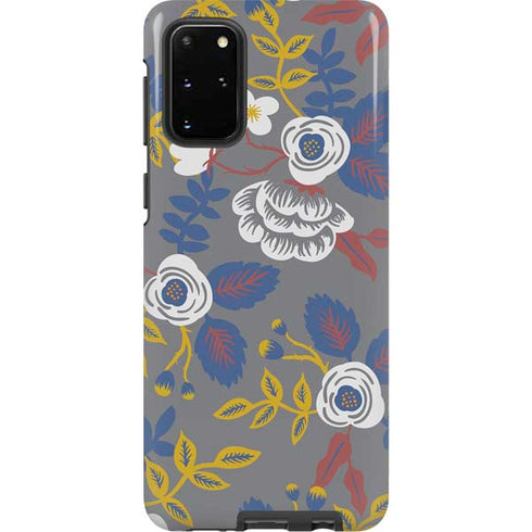 Autumn Grey Floral Galaxy S20 Plus Pro Case