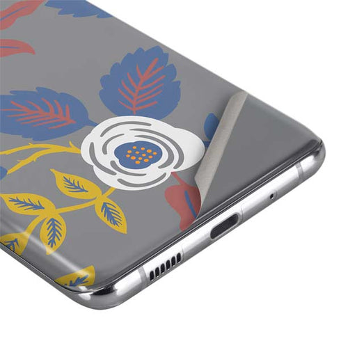 Autumn Grey Floral Galaxy S20 Ultra 5G Skin