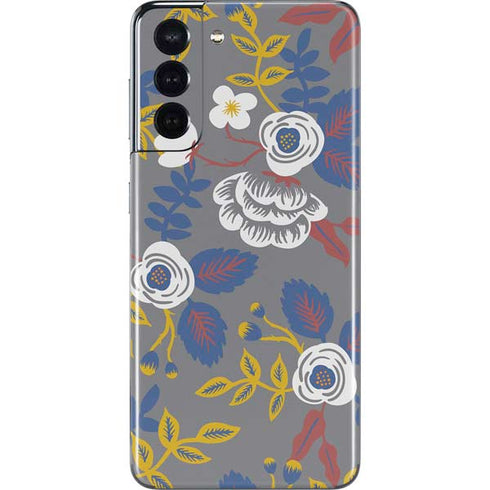 Autumn Grey Floral Galaxy S21 5G Skin