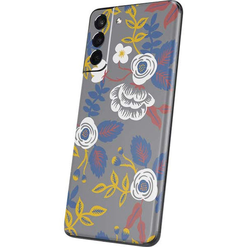 Autumn Grey Floral Galaxy S21 5G Skin