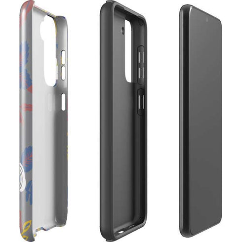 Autumn Grey Floral Galaxy S21 Plus 5G Pro Case
