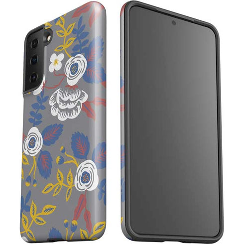 Autumn Grey Floral Galaxy S21 Plus 5G Pro Case