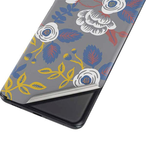 Autumn Grey Floral Galaxy S21 Ultra 5G Skin
