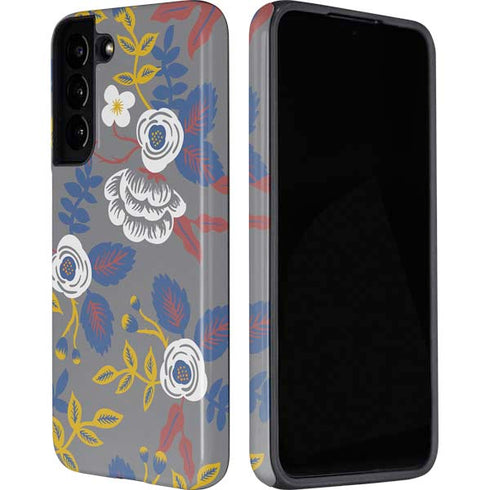 Autumn Grey Floral Galaxy S22 Plus Pro Case
