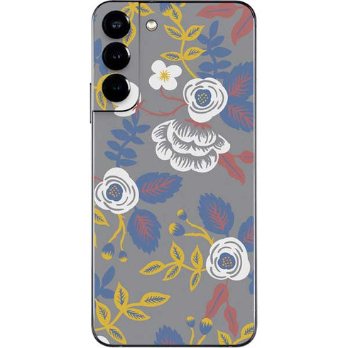 Autumn Grey Floral Galaxy S22 Plus Skin