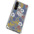 Autumn Grey Floral Galaxy S23 Clear Case