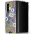 Autumn Grey Floral Galaxy Z Fold4 5G Clear Case