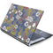 Autumn Grey Floral Generic Laptop Skin