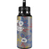 Autumn Grey Floral Hydro Flask 32oz Wide Mouth Skin
