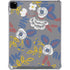 Autumn Grey Floral iPad Pro 12.9in (2020) Clear Case