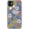 Autumn Grey Floral iPhone 11 Clear Case