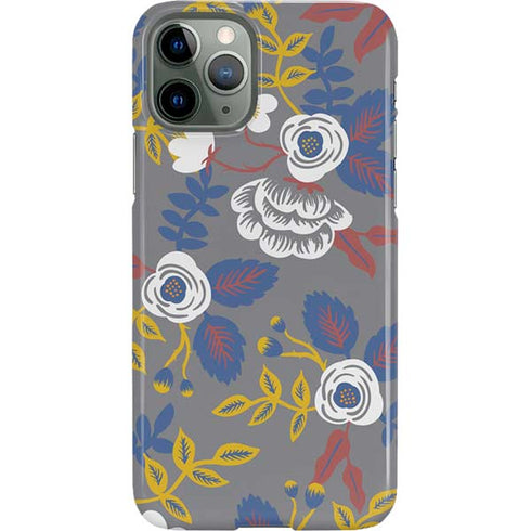 Autumn Grey Floral iPhone 11 Pro Lite Case