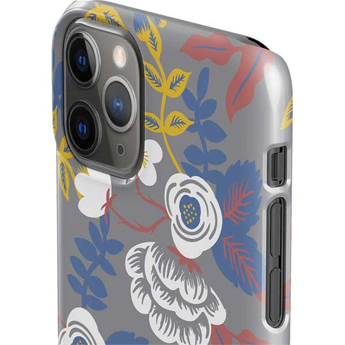 Autumn Grey Floral iPhone 11 Pro Lite Case